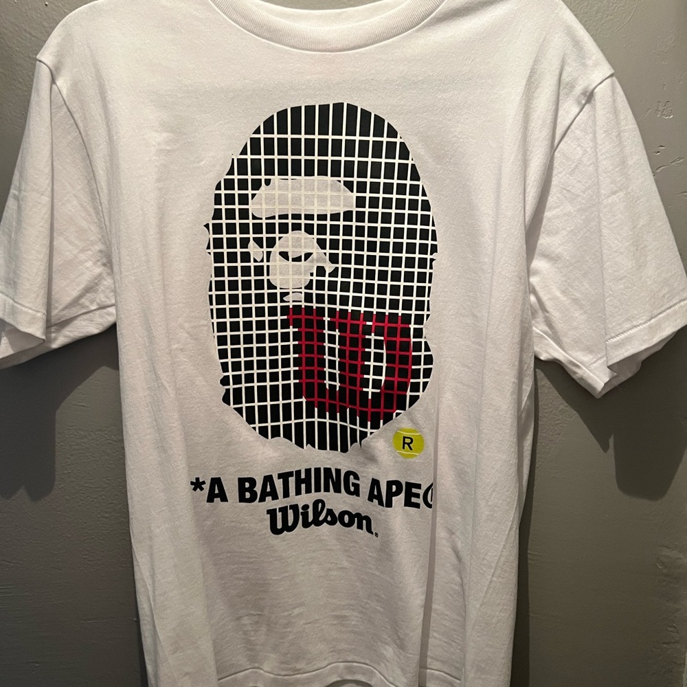 Bape white shirt